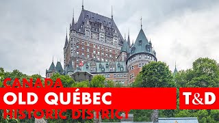 Historic District of Old Québec Tourist Guide 🇨🇦 Canada [upl. by Skipp]