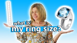 How to measure your ring size  adjustable rings [upl. by Healion]