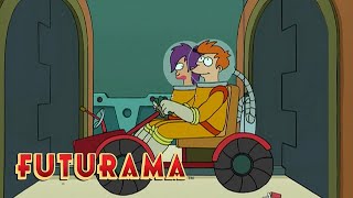 FUTURAMA  Season 1 Episode 2 Moon Ride  SYFY [upl. by Notffilc]