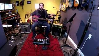 Using The Line 6 Helix with Amps and Pedals [upl. by Osber]