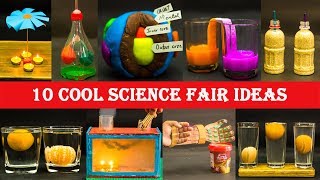 10 Cool Science Fair Ideas [upl. by Leid]