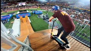 LONGEST SCOOTER vs MEGA RAMP [upl. by Harbard]