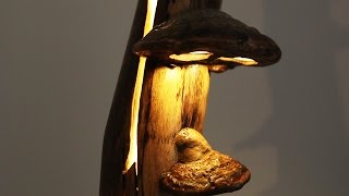 Making of Natural Mushroom Lamp long Version [upl. by Garner630]