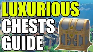 All Luxurious Chests Locations Guide Monstadt  GENSHIN IMPACT [upl. by Varhol]