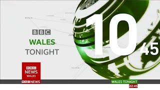 BBC News at 10 closing  Wales Tonight intro MOCK [upl. by Dnomsaj12]