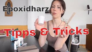 How to Epoxidharz Tutorial  gießen in Holz  Tipps amp Tricks Crystal Epoxy Resin Tutorial [upl. by Marven]