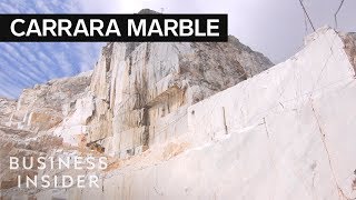 Inside Italys 1 Billion Marble Mountains [upl. by Nesyrb892]