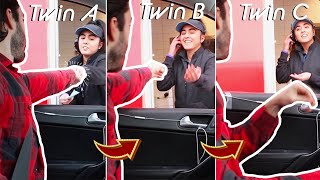 TRIPLET DRIVE THRU PRANK [upl. by Kora572]