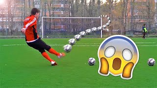 100 INSANE KNUCKLEBALL GOALS IN FOOTBALL [upl. by Marelya]