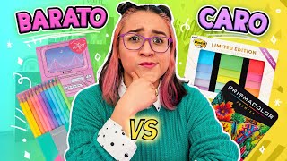 PAPELERÍA BONITA BARATA VS CARA ✏️✨ ¿Cuál es mejor x Craftingeek [upl. by Annyahs]