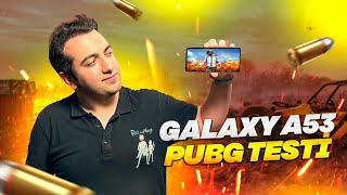 Samsung Galaxy A53 5G PUBG testi FPS  BATARYA [upl. by Kcirderfla]