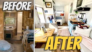 Complete RV Renovation in Just 3 Weeks  Timelapse [upl. by Annairdua]