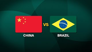 China vs Brazil  2025 World Baseball Classic Qualifiers [upl. by Bogoch]