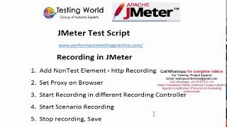 JMeter  How to do Recording in JMeter 5 version [upl. by Marvel]