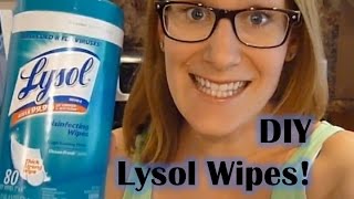 DIY KITCHEN WIPES  How to keep a clean kitchen [upl. by Odracer]