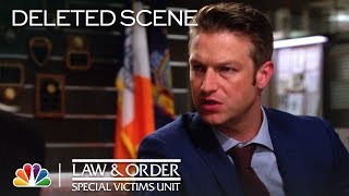 Law amp Order SVU  Carisi Gets Dumped Deleted Scene [upl. by Enileve]