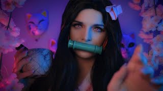 Nezuko Nurses You Back To Health  Demon Slayer ASMR [upl. by Ecnatsnoc]