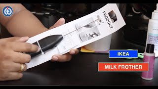 IKEA MILK FROTHER Review amp Battery Installation [upl. by Champaigne]