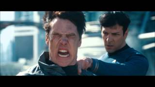 Star Trek Into Darkness  Spock VS Khan End Fight HD Full Scene [upl. by Drahcir]