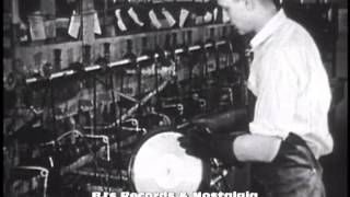 HISTORY OF VINYL RECORDS 1  The 78 RPM Single Manufacturing plant RCA [upl. by Silma]