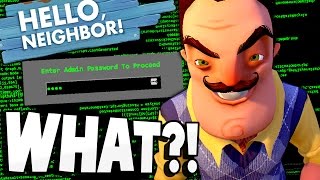 WAITDOES THIS ACTUALLY WORK  New Secrets amp Testing Theories  Hello Neighbor Gameplay Secrets [upl. by Sulecram198]