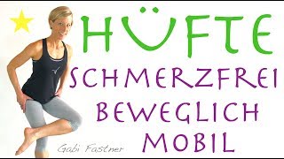 16 min♻️sanfte Gymnastik für Deine Hüfte ohne Geräte [upl. by Wye]