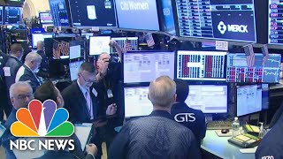 Stock Trading Halted After Markets Plunge At Market Open  NBC News [upl. by Asli925]