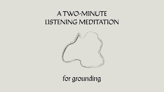 A 2Minute Meditation for Grounding [upl. by Ennoid]