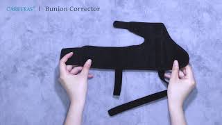 How to put on Caretras Bunion Corrector [upl. by Milburt]