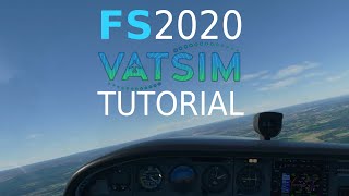 MSFS 2020 VATSIM Tutorial VFR [upl. by Elman]