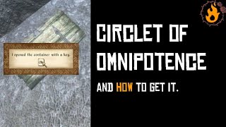 How to Get Circlet of Omnipotence  StepbyStep Guide TES IV Oblivion [upl. by Annazus]