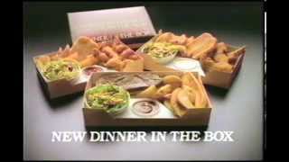 1983 Jack in the Box Dinner in the Box Ad [upl. by Bernat]