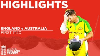 England v Australia  Highlights  Great Drama After Stunning Comeback  1st Vitality IT20 2020 [upl. by Rogerg]