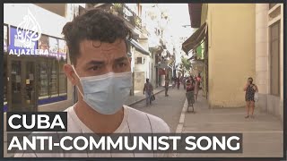 Cuba music Anticommunist song goes viral [upl. by Luhey255]