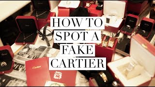 HOW TO SPOT A FAKE CARTIER [upl. by Monsour]