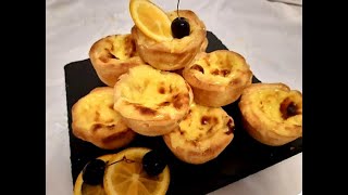 Easy recipe for Pasteis de Nata for beginners [upl. by Hsizan579]