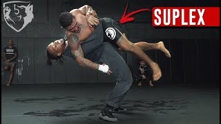 How to Suplex Instruction amp Heavybag Drills [upl. by Ahtiuqal]