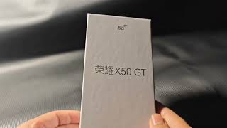 Honor X50 GT 5G Unboxing [upl. by Aihsoj145]