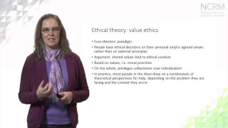 Research Ethics  Ethical Theories part 1 of 3 [upl. by Aitekram]