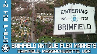 The Largest Outdoor Flea Market in the Northeastern United States Brimfield Antique Flea Markets [upl. by Adnuahsor897]