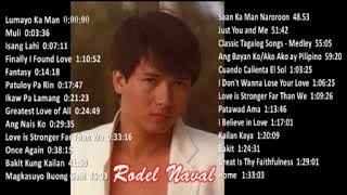 RODEL NAVALs Best Collection of OPM Tagalog amp English Songs and From Live Performances [upl. by Berty]