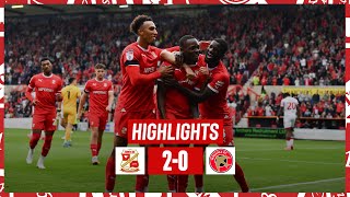 Match Highlights Swindon Town vs Walsall [upl. by Olivero]