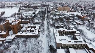 Winter Scenery Hokkaido University [upl. by Iznekcam]