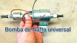 COMO INSTALAR BOMBA ELÉCTRICA universal [upl. by Leund]