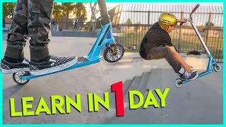 5 SCOOTER TRICKS YOU CAN LEARN IN ONE DAY [upl. by Ulu]