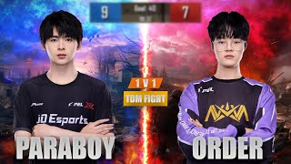 JDE Paraboy vs NV Order  Old Teammate New Rival 🔥 [upl. by Bortman]