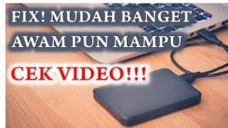 02 Hardisk External Tidak Terbaca Cara Memperbaiki Hardisk Eksternal yang Tidak Terbaca [upl. by Bultman924]