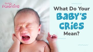 Understanding What Your Baby’s Cry Means [upl. by Eecats411]