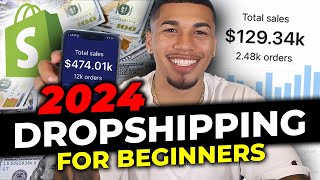 How To Start Shopify Dropshipping in 2024 FOR BEGINNERS [upl. by Ynnol243]