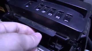 Replacing the Gear Shift Light in 20082012 Ford Escape [upl. by Leumek]